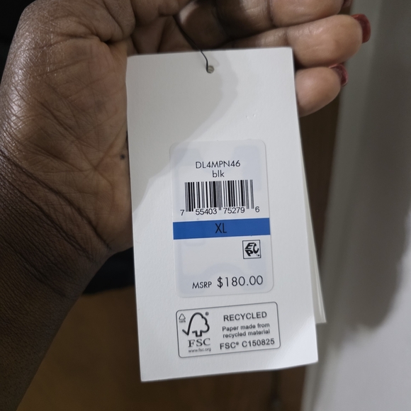 DKNY Black Puffer Coat Women Size XL - Picture 7 of 14